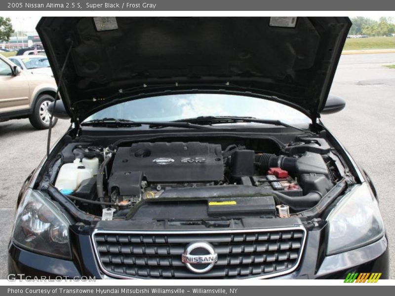 Super Black / Frost Gray 2005 Nissan Altima 2.5 S