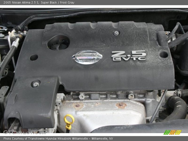 Super Black / Frost Gray 2005 Nissan Altima 2.5 S