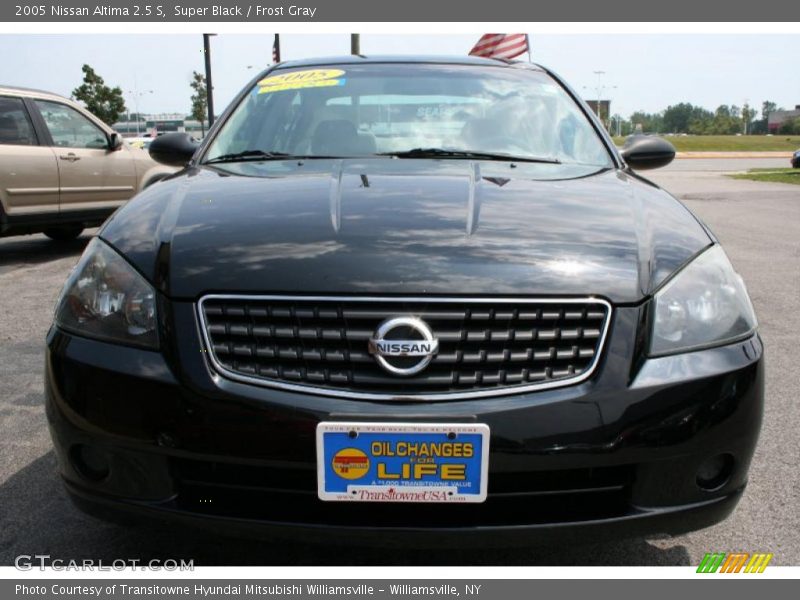 Super Black / Frost Gray 2005 Nissan Altima 2.5 S