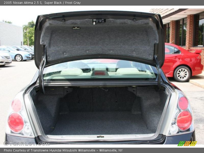 Super Black / Frost Gray 2005 Nissan Altima 2.5 S