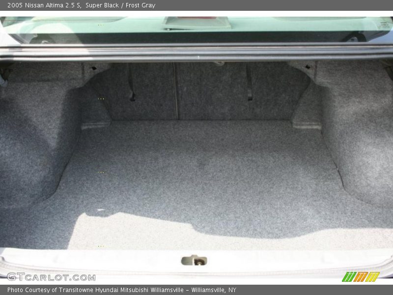 Super Black / Frost Gray 2005 Nissan Altima 2.5 S