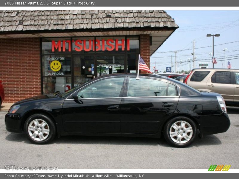 Super Black / Frost Gray 2005 Nissan Altima 2.5 S