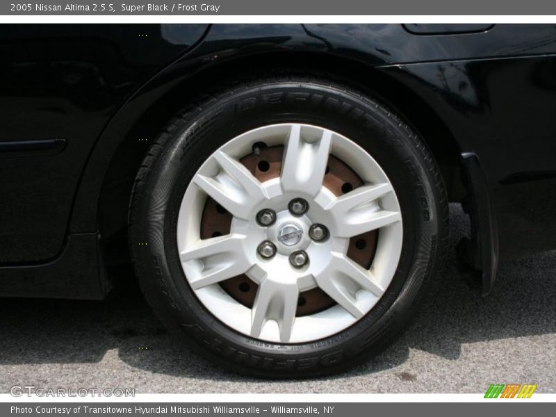 Super Black / Frost Gray 2005 Nissan Altima 2.5 S