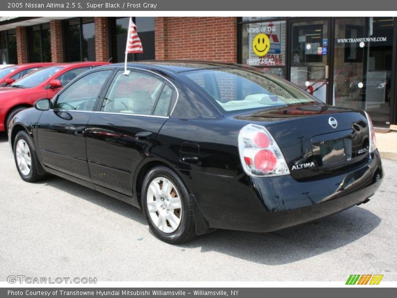 Super Black / Frost Gray 2005 Nissan Altima 2.5 S
