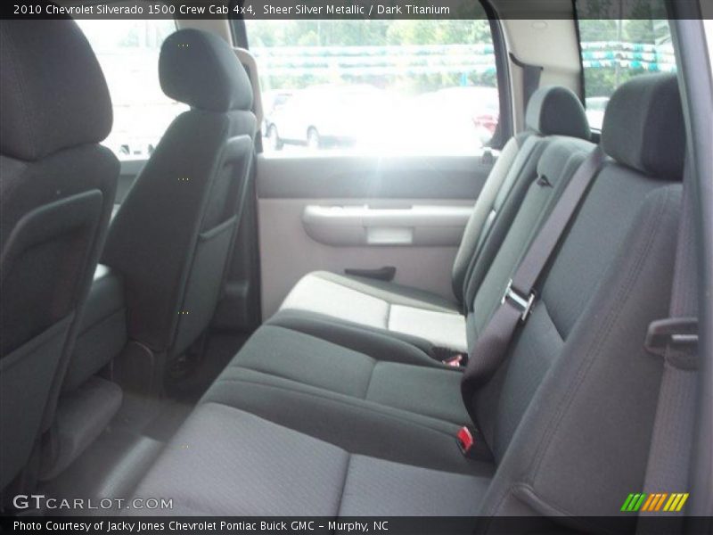 Sheer Silver Metallic / Dark Titanium 2010 Chevrolet Silverado 1500 Crew Cab 4x4