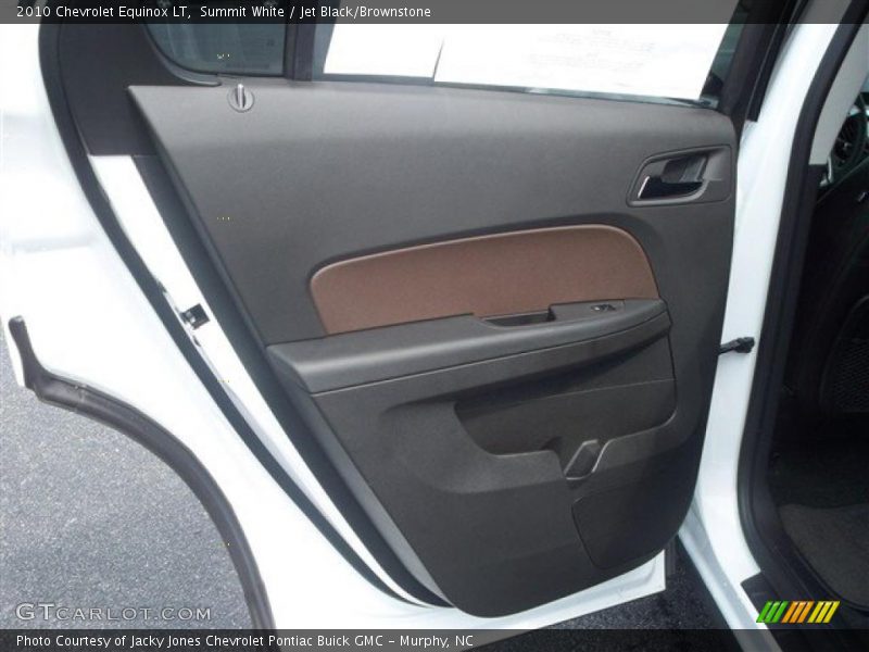 Summit White / Jet Black/Brownstone 2010 Chevrolet Equinox LT