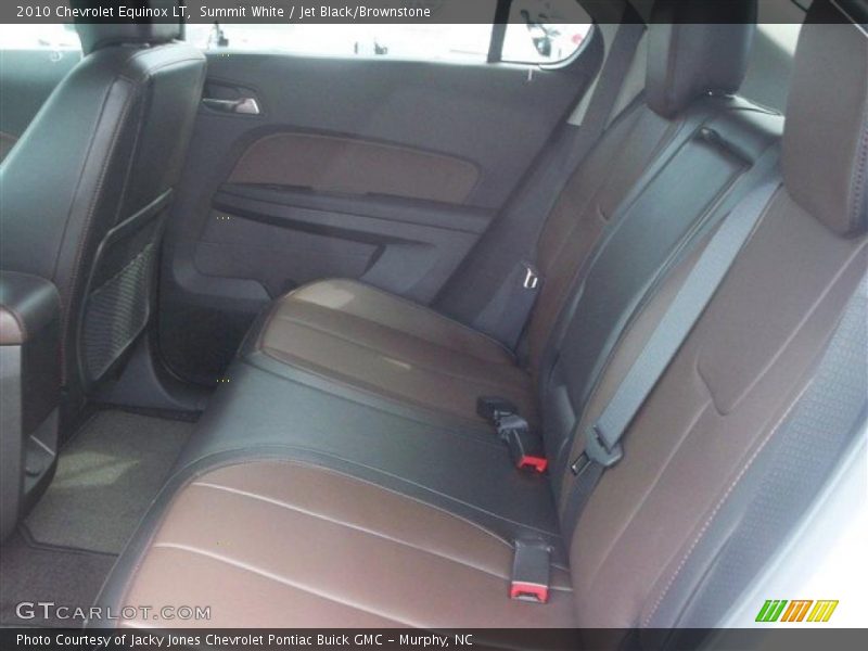 Summit White / Jet Black/Brownstone 2010 Chevrolet Equinox LT