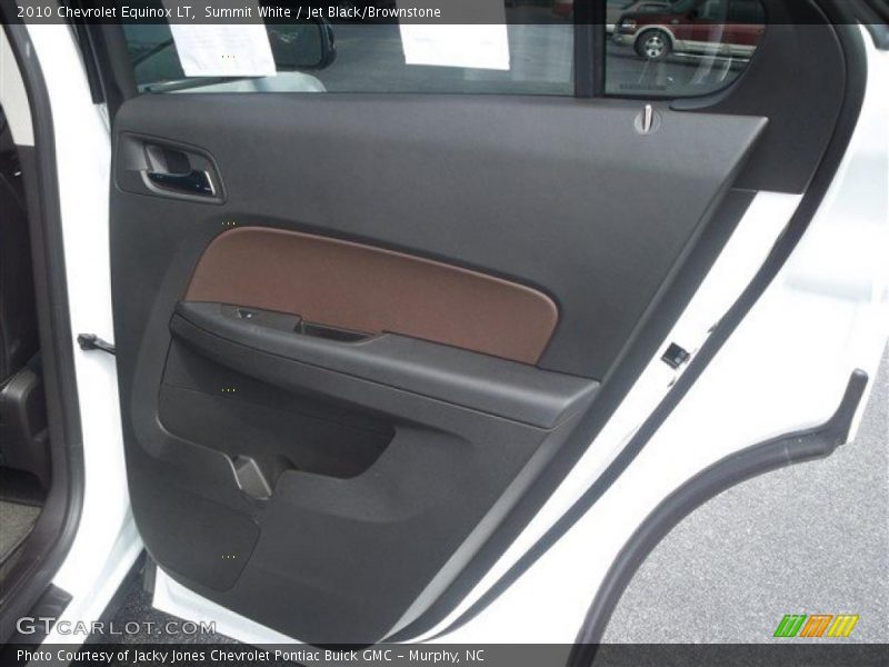Summit White / Jet Black/Brownstone 2010 Chevrolet Equinox LT