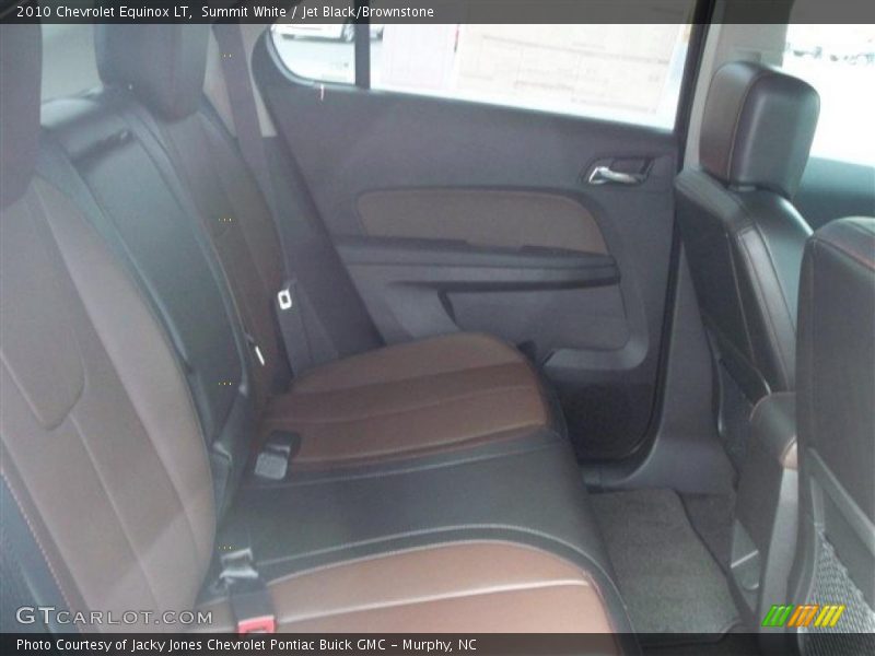 Summit White / Jet Black/Brownstone 2010 Chevrolet Equinox LT