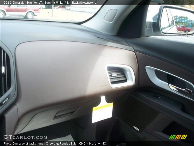 Summit White / Jet Black/Brownstone 2010 Chevrolet Equinox LT