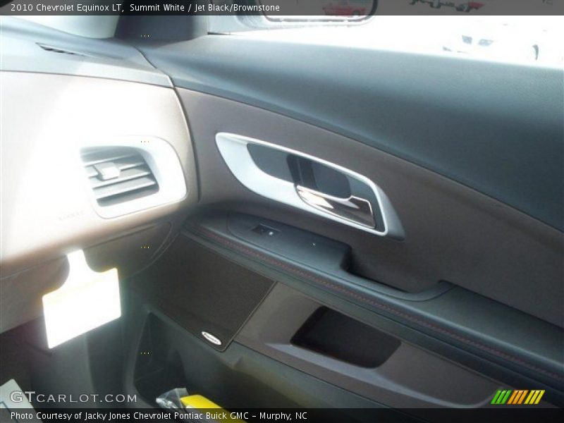 Summit White / Jet Black/Brownstone 2010 Chevrolet Equinox LT