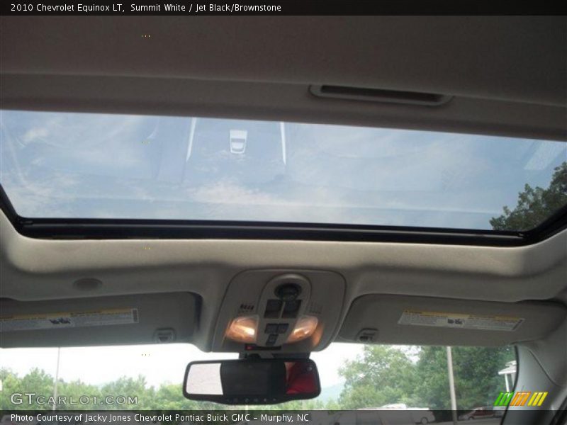 Summit White / Jet Black/Brownstone 2010 Chevrolet Equinox LT