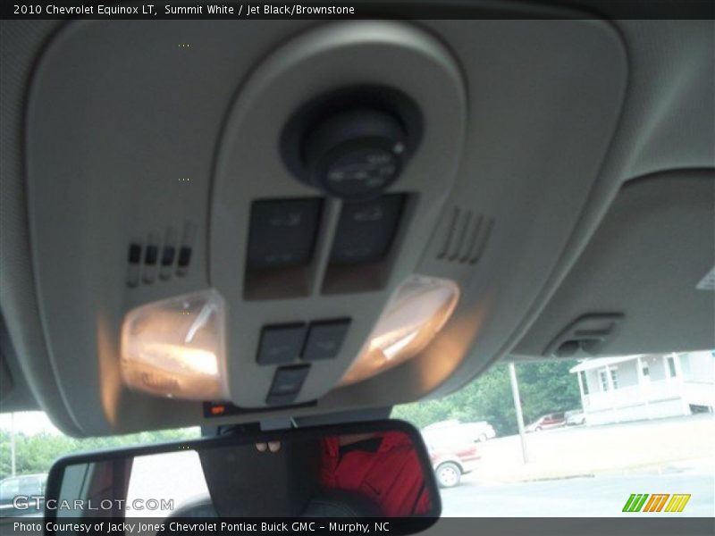 Summit White / Jet Black/Brownstone 2010 Chevrolet Equinox LT