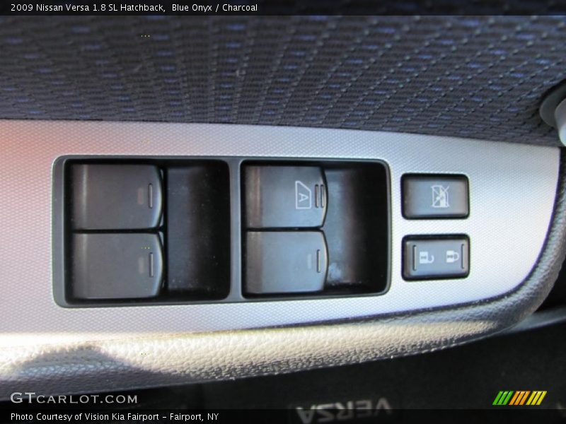 Blue Onyx / Charcoal 2009 Nissan Versa 1.8 SL Hatchback