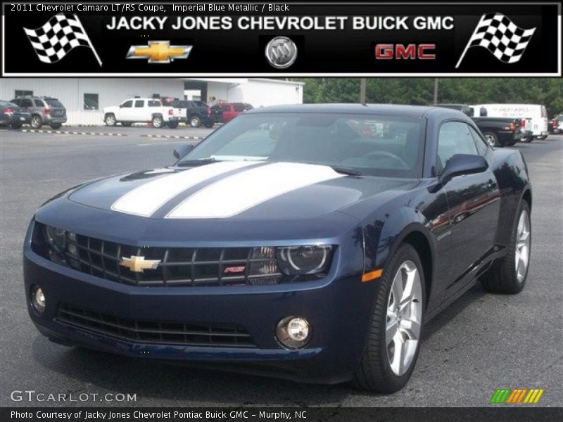 Imperial Blue Metallic / Black 2011 Chevrolet Camaro LT/RS Coupe