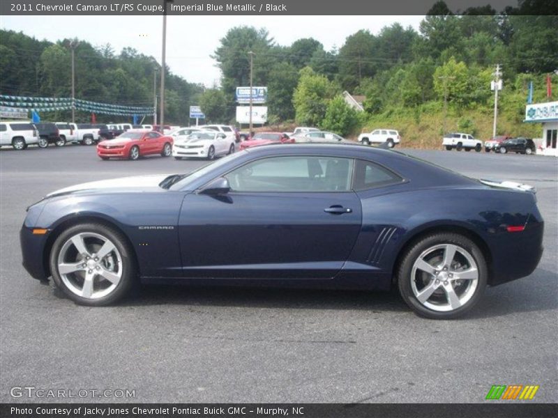 Imperial Blue Metallic / Black 2011 Chevrolet Camaro LT/RS Coupe