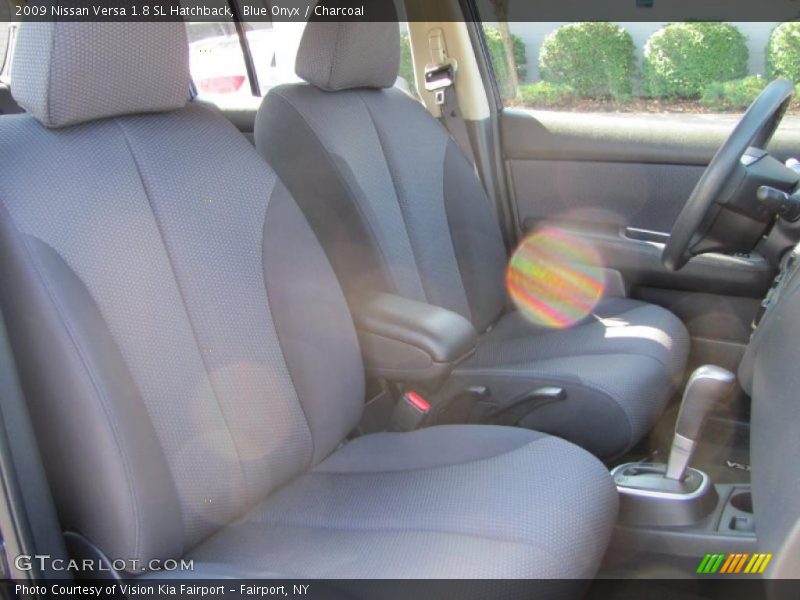 Blue Onyx / Charcoal 2009 Nissan Versa 1.8 SL Hatchback