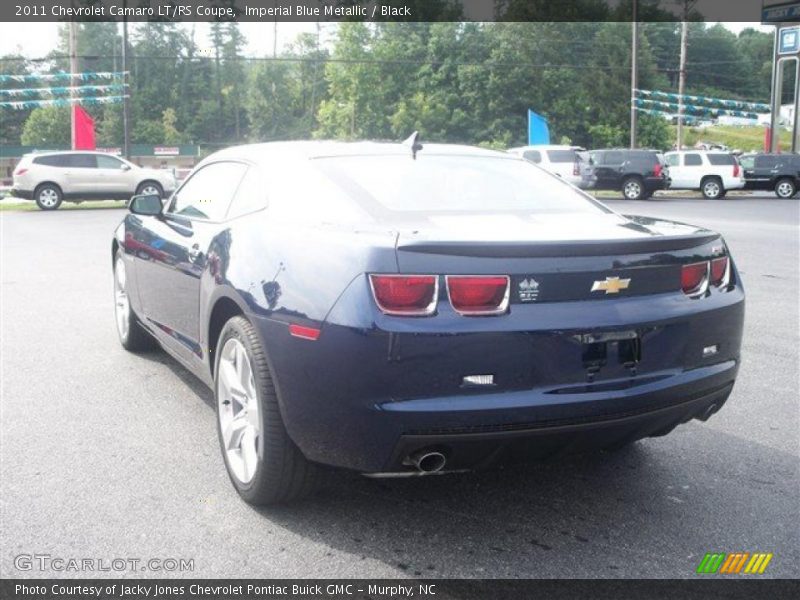 Imperial Blue Metallic / Black 2011 Chevrolet Camaro LT/RS Coupe