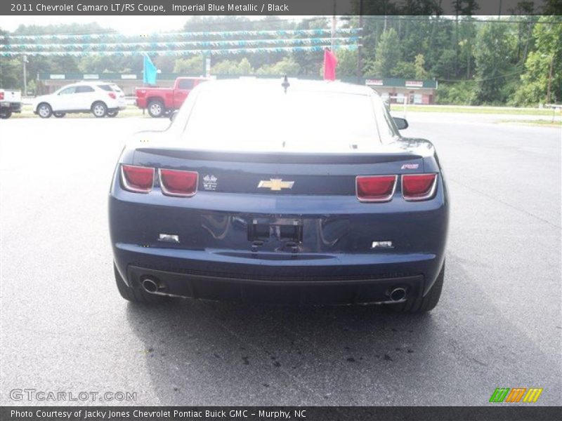 Imperial Blue Metallic / Black 2011 Chevrolet Camaro LT/RS Coupe