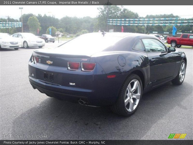 Imperial Blue Metallic / Black 2011 Chevrolet Camaro LT/RS Coupe