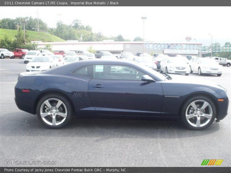 Imperial Blue Metallic / Black 2011 Chevrolet Camaro LT/RS Coupe