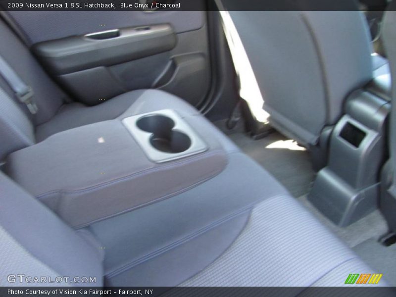 Blue Onyx / Charcoal 2009 Nissan Versa 1.8 SL Hatchback