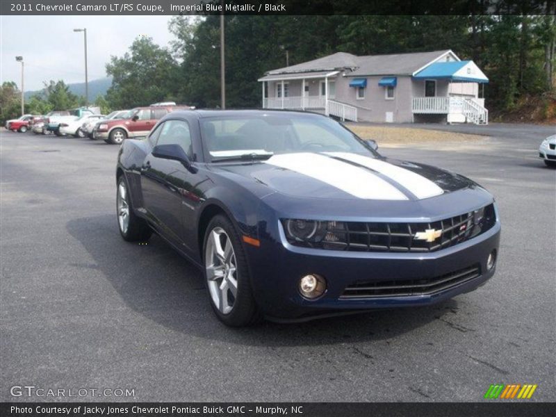 Imperial Blue Metallic / Black 2011 Chevrolet Camaro LT/RS Coupe