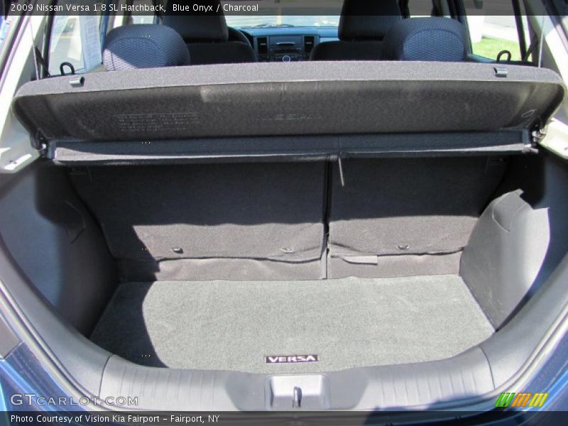 Blue Onyx / Charcoal 2009 Nissan Versa 1.8 SL Hatchback