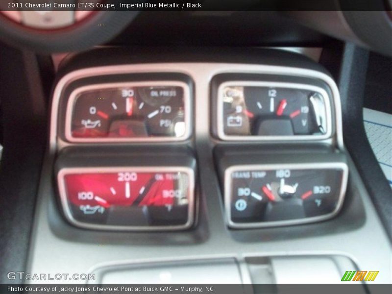 Imperial Blue Metallic / Black 2011 Chevrolet Camaro LT/RS Coupe