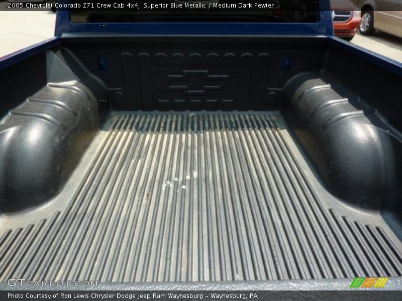 Superior Blue Metallic / Medium Dark Pewter 2005 Chevrolet Colorado Z71 Crew Cab 4x4