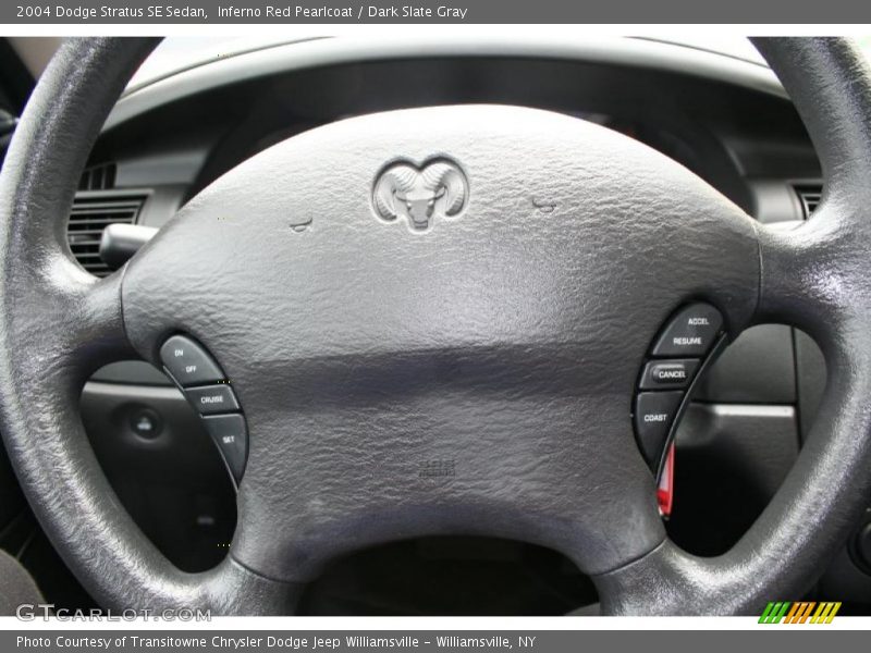 Inferno Red Pearlcoat / Dark Slate Gray 2004 Dodge Stratus SE Sedan