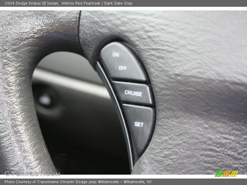 Inferno Red Pearlcoat / Dark Slate Gray 2004 Dodge Stratus SE Sedan