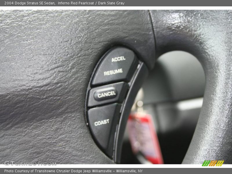 Inferno Red Pearlcoat / Dark Slate Gray 2004 Dodge Stratus SE Sedan