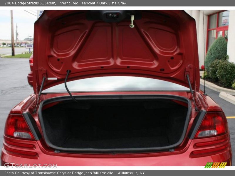 Inferno Red Pearlcoat / Dark Slate Gray 2004 Dodge Stratus SE Sedan