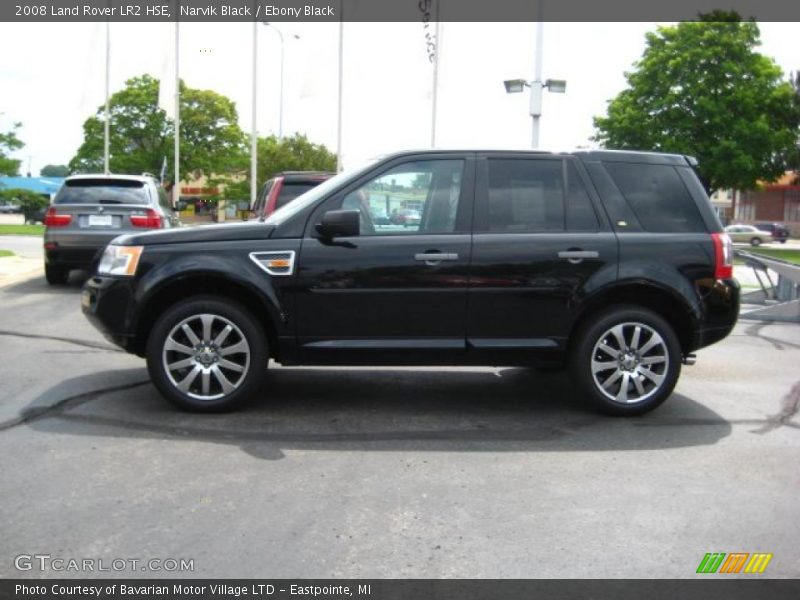 Narvik Black / Ebony Black 2008 Land Rover LR2 HSE
