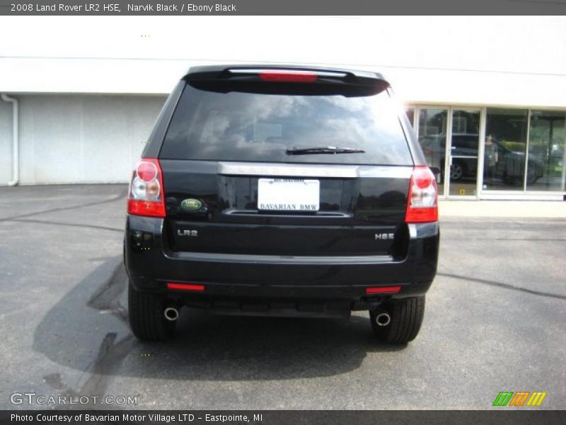 Narvik Black / Ebony Black 2008 Land Rover LR2 HSE