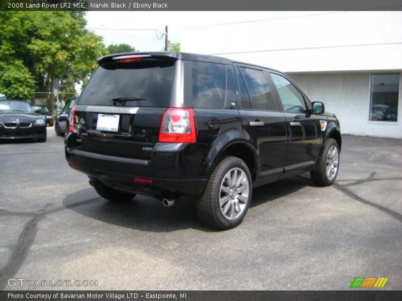 Narvik Black / Ebony Black 2008 Land Rover LR2 HSE