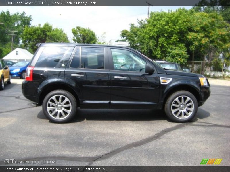 Narvik Black / Ebony Black 2008 Land Rover LR2 HSE