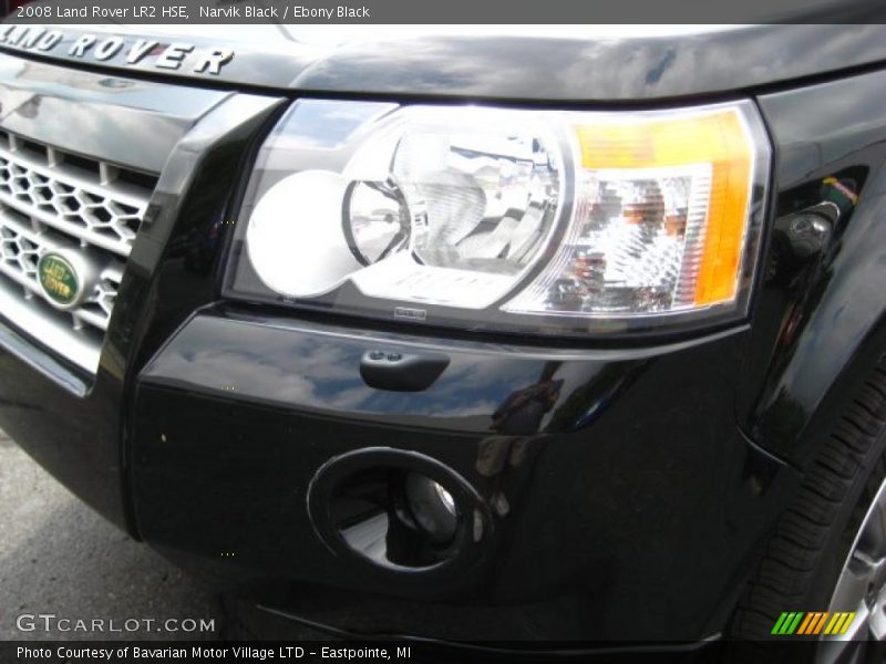 Narvik Black / Ebony Black 2008 Land Rover LR2 HSE