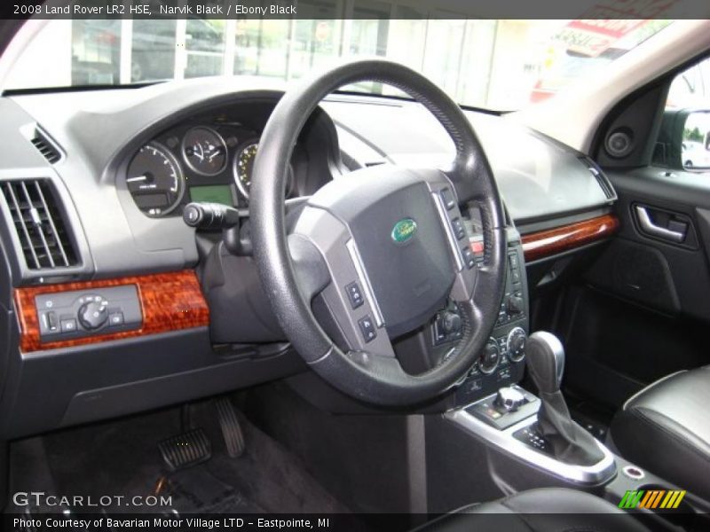 Narvik Black / Ebony Black 2008 Land Rover LR2 HSE