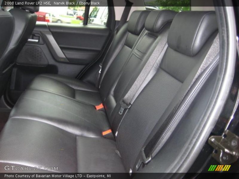 Narvik Black / Ebony Black 2008 Land Rover LR2 HSE
