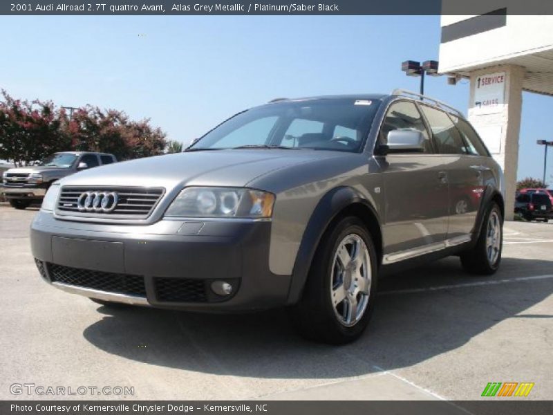 Atlas Grey Metallic / Platinum/Saber Black 2001 Audi Allroad 2.7T quattro Avant