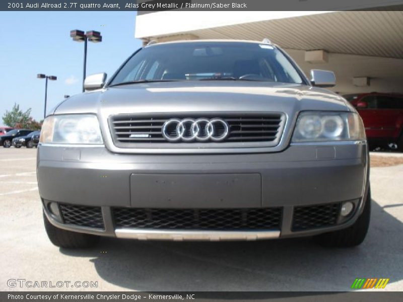 Atlas Grey Metallic / Platinum/Saber Black 2001 Audi Allroad 2.7T quattro Avant