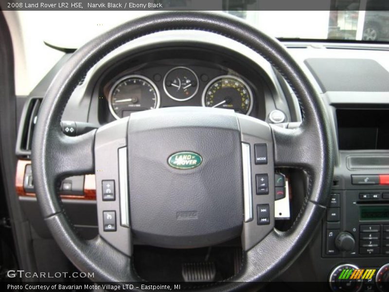 Narvik Black / Ebony Black 2008 Land Rover LR2 HSE