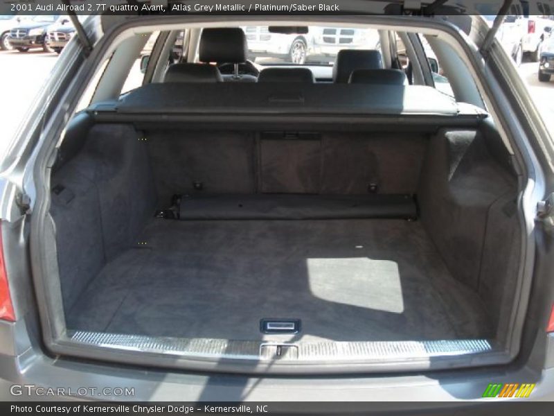 Atlas Grey Metallic / Platinum/Saber Black 2001 Audi Allroad 2.7T quattro Avant