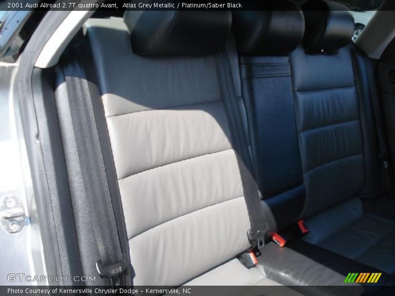 Atlas Grey Metallic / Platinum/Saber Black 2001 Audi Allroad 2.7T quattro Avant