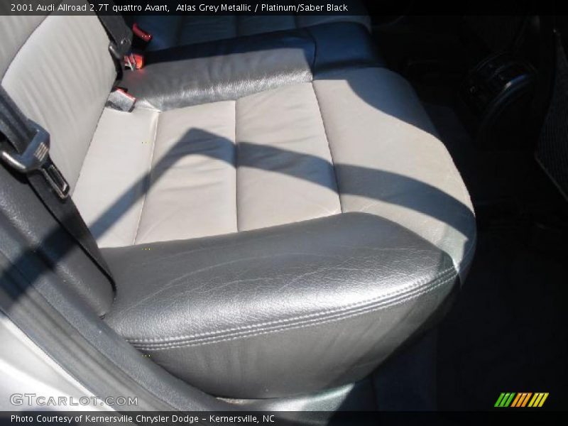 Atlas Grey Metallic / Platinum/Saber Black 2001 Audi Allroad 2.7T quattro Avant