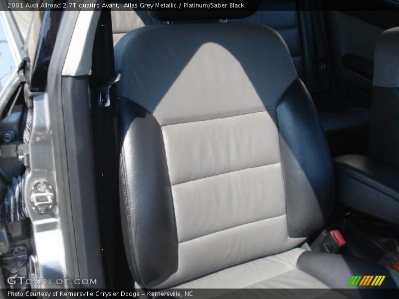 Atlas Grey Metallic / Platinum/Saber Black 2001 Audi Allroad 2.7T quattro Avant