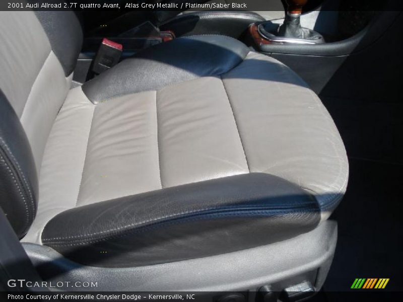 Atlas Grey Metallic / Platinum/Saber Black 2001 Audi Allroad 2.7T quattro Avant