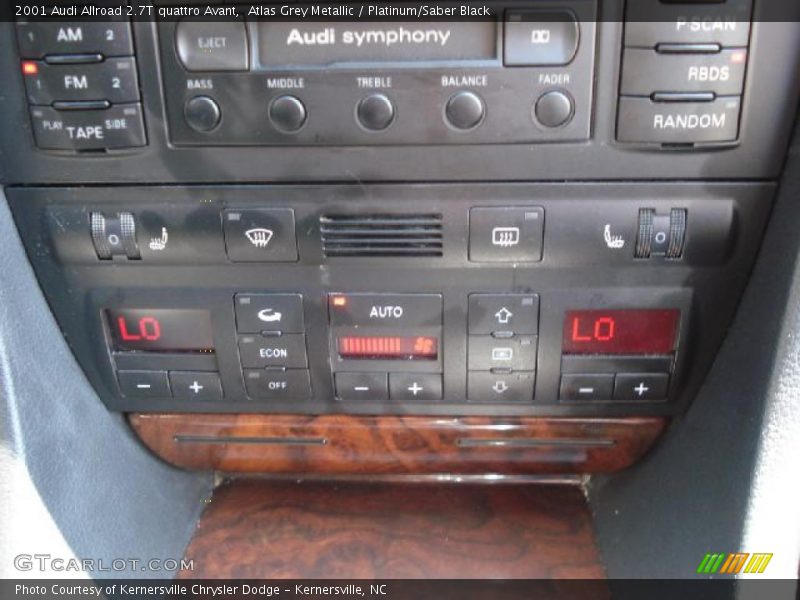 Atlas Grey Metallic / Platinum/Saber Black 2001 Audi Allroad 2.7T quattro Avant